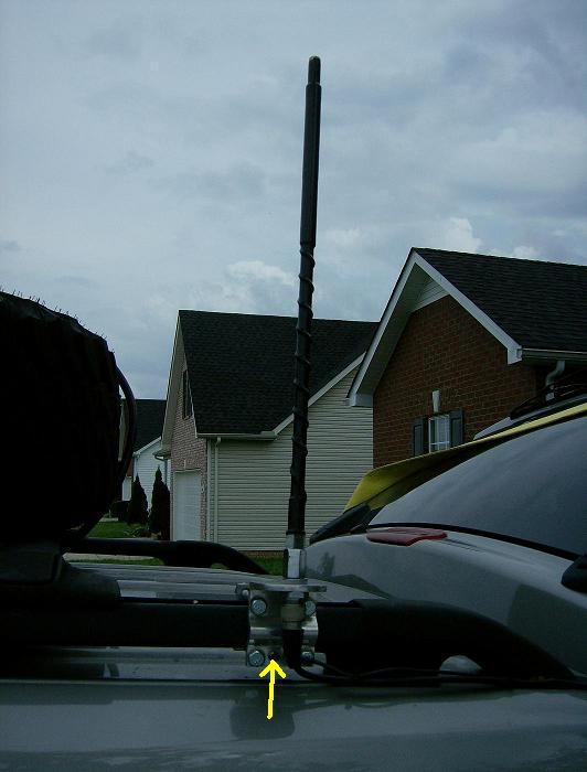 Jeep cb antenna mount #5